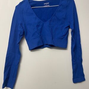Garage Women's Vibrant Blue Crop Top